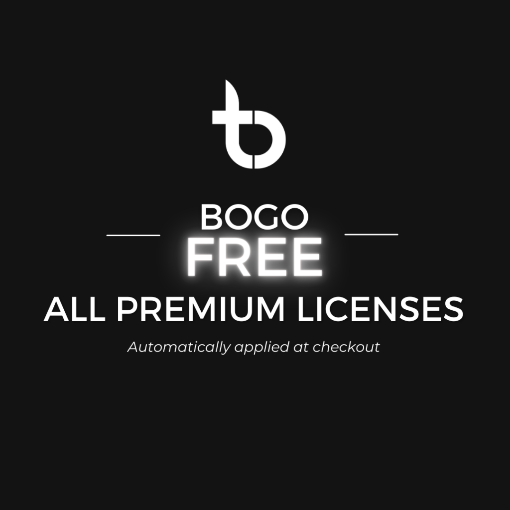 Purchase any one premium license and receive any one premium licensed beat/instrumental free.